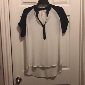 Bellatrix baseball style blouse.  Only worn once!!